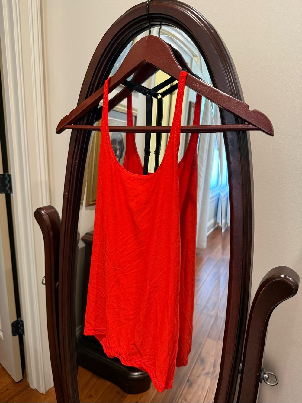 ALALA Red Women's Scoop Neck Tank Top